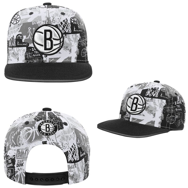 2025 NBA Brooklyn Nets Hat TX202503075->nba hats->Sports Caps